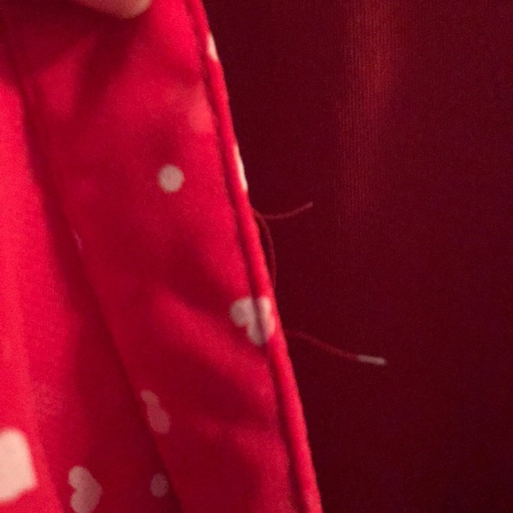 EUC Red with white hearts. Forever 21 dress. - Picture 3 of 4